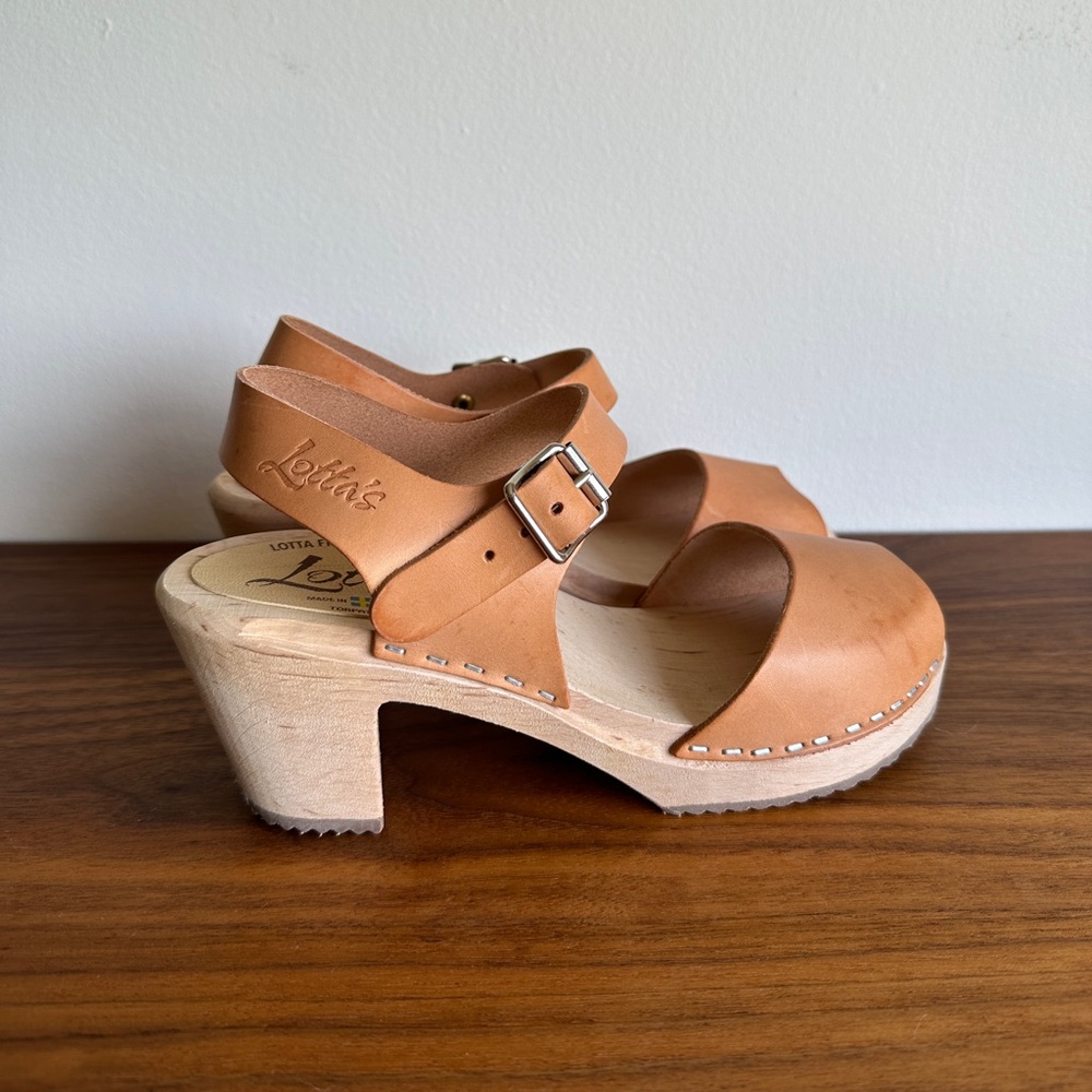Lotta Highwood Open Spruzzato Clogs